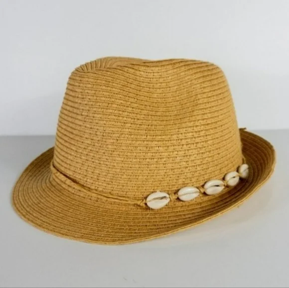 INC International Concepts Shell-Band Fedora - Picture 2 of 4